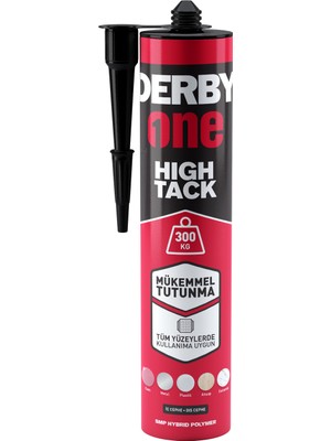 Derby One High Tack Çok Güçlü Yapıştırıcı / Korniş Yapıştırıcısı 290ml