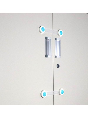 Senastore Çocuk Bebek Koruma Dolap Çekmece Kilidi 2li Çocuk Kilidi