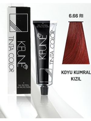 Keune Tinta Color Saç Boyası No: 6.66 Rı - Koyu Kumral Kızıl 60 ml