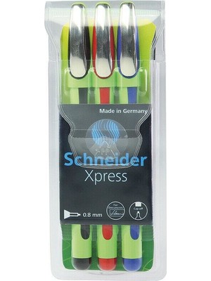 Schneider Xpress Fineliner Kalem 3'lü