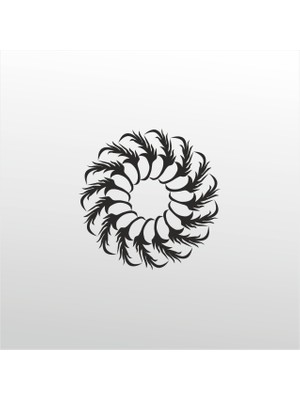 Technopa Folyo Sticker Tüy Deseni 80 cm Uzunluk