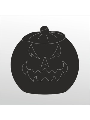 Technopa Folyo Sticker Kızgın Kabak 50 cm Uzunluk