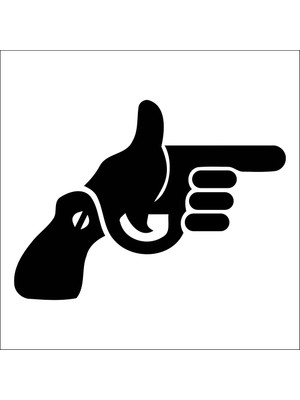Technopa Silahlar Folyo Sticker 2 60 cm Uzunluk