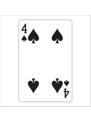 Technopa İskambil Kağıdı Folyo Sticker 2 40 cm Uzunluk