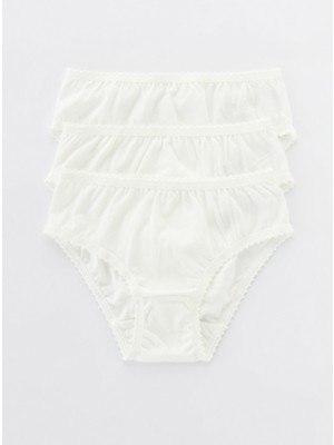 Penti Pamuklu Kız Çocuk Organic Cotton 3Lü Slip Külot