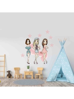 Kt Decoration Modanın Yıldızları Duvar Sticker Seti