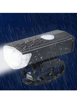 ForteGT 300 Lümen Bisiklet Ön Farı Xbyc 6131 USB Şarjlı