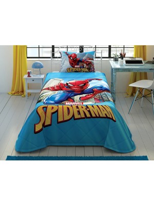 Taç Spider Man Classic Tek Kişilik Yatak Örtüsü