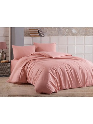 Çeyiz Diyarı Almond Çift Kişilik Nevresim Takımı Pudra