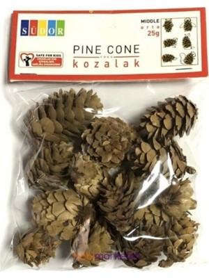 Südor Doğal Çam Kozalakları Orta Boy 25 gr