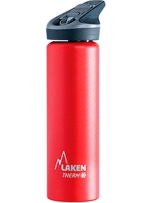 Laken Laken Çelik Jannu Termos Sise  0,75L  Kirmizi Matara