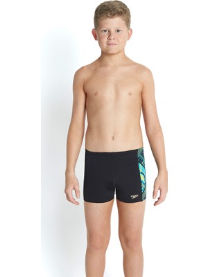 Speedo Alv Pnl Asht V3 Jm Blk/Blu Çocuk Mayo 24