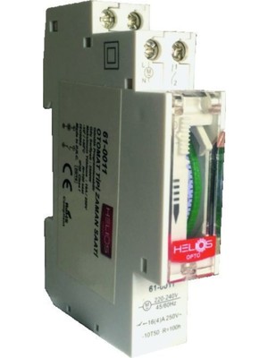 Helios Opto 3500W Rezerveli Şalt Tipi Zaman Saati 61-0011