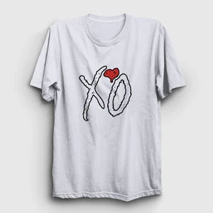 Unisex Beyaz Xo The Weeknd T-Shirt