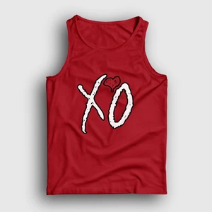 Unisex Kırmızı Xo The Weeknd Atlet