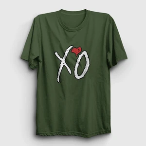 Unisex Haki Xo The Weeknd T-Shirt