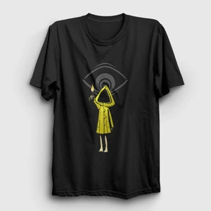 Unisex Siyah Six Little Nightmares T-Shirt