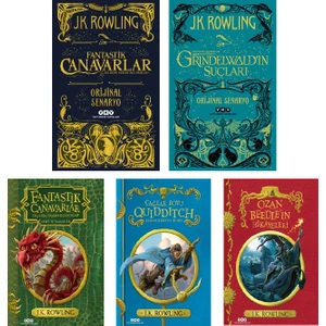 Harry Potter: Fantastik Canavarlar Orijinal Senaryo - Harry Potter: Grindelwald'in Suçları - Harry Potter: Çağlar Boyu Quidditch - Harry Potter: Ozan Beedle'ın Hikayeleri - 5 Kitap