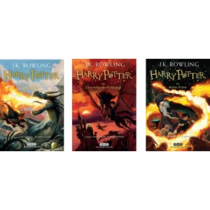 Harry Potter: Ateş Kadehi - Harry Potter: Zümrüdüanka Yoldaşlığı - Harry Potter: Melez Prens - 3 Kitap