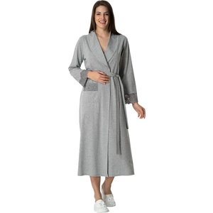 Mecit Pijama Carpediem 1543 Gri Sabahlık