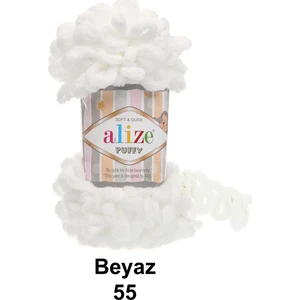 Puffy - Beyaz 55 (1 Adet)
