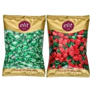 Elit Çikolata Elit Mentollü Okaliptus Şeker ve Çilekli Şeker 2 Li Set 2 kg