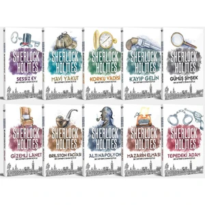 Halk Kitabevi Sherlock Holmes Seti 10 Kitap