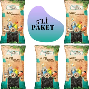 Gold Wings Nijer Tohumu 250 gr * 5 Adet