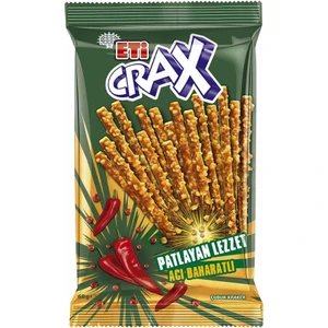 Crax Baharatlı Çubuk Kraker 50 gr x 20 Ad