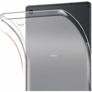 Tekno Grup Samsung Galaxy Tab A7 10.4'' T500 2020 Kılıf Darbe Emici Silikon Kılıf Şeffaf + Cam Ekran Koruyucu