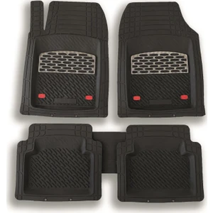 Safir Chevrolet Aveo 2006 2011 Krom Karbon 3D Paspas