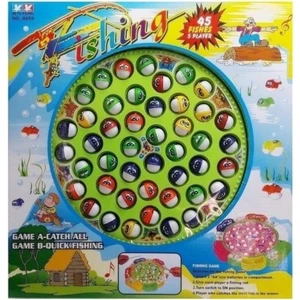 Torutoys  Pilli Balık Yakalama Oyunu 45 Balıklı