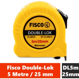 Double-Lok | 5 Metre / 25 mm Çelik Şerit Metre | DL5M/25MM