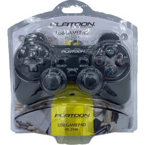 Pc Analog Titreşimli Dual Shock Vakumlu Game Pad Platoon PL-2596