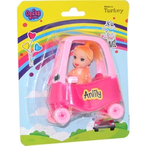 Oydaş Oyuncak 02428 Kartela Taş Devri Arabası ve Bebek