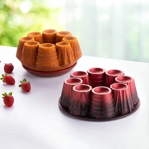 Frezya Exclusive 26CM Döküm Granit Kek Kalıbı Bordo