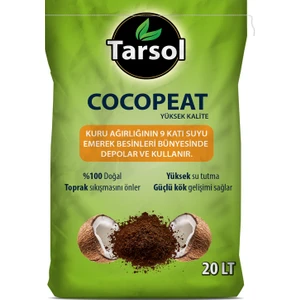 Tarsol Cocopeat Yüksek Kalite 20 Lt