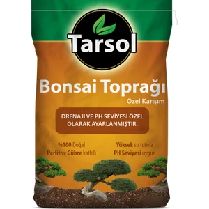 Tarsol Torf Bonsai Toprağı Özel Formül 10 Lt
