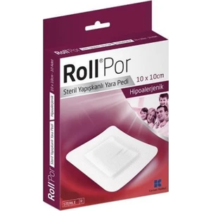 Por 10x10 cm 10'lu Steril Yapışkanlı Yara Pedi