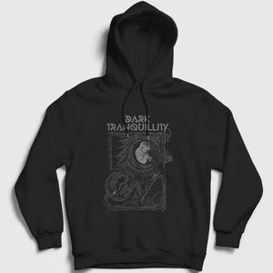 Unisex Siyah Born Dark Tranquillity Kapüşonlu Sweatshirt
