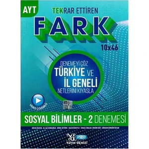 Yayın Denizi Yayınları AYT Fizik Fark Tekrar Ettiren 15 x 14 Denemesi