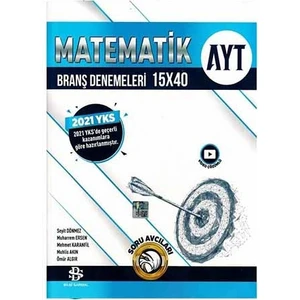 Bilgi Sarmal Yayınları AYT Matematik 15 x 40 Branş Denemeleri - Muharrem Ersen