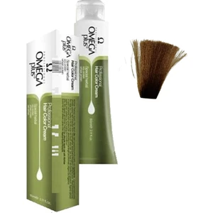 Omega Plus Color Professional Hair Color Cream 60 ml 8/35 Bal Karameli