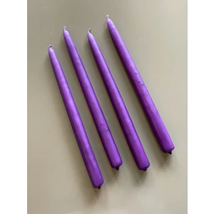 Gizemli Home 4 Lü Mor Şamdan Mumu