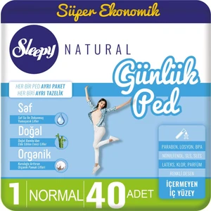 Natural Günlük Ped Normal 40 Adet