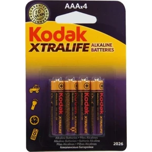 Xtralife Alkalin AAA İnce Pil 4'lü