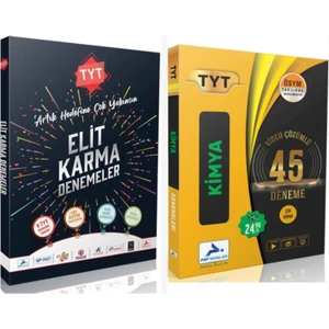 Paraf Yayınları TYT Elit Karma 8 Fasikül Video Çözümlü Deneme & Paraf Yayınları TYT Kimya 45 Deneme