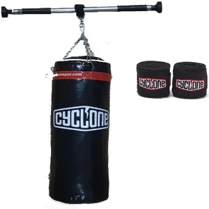 70 x 25 cm Kum Torbası + Kapı Barı ve Boks Bandaj