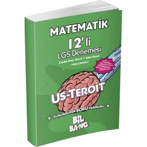 Ünlü Yayınları 8.Sınıf Us Teroit 12'li Matematik LGS Denemesi