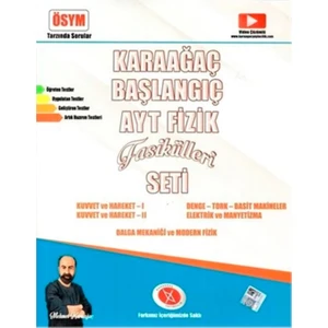 Karaağaç Yayınları Başlangıç AYT Fizik Fasikülleri   (6,7,8,9,10)